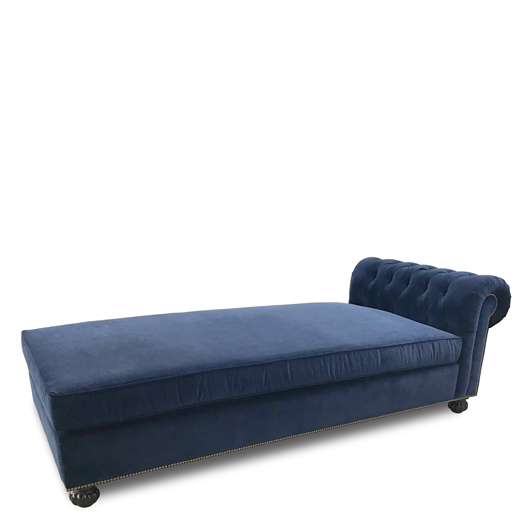 CUSTOM CHESTERFIELD CHAISE