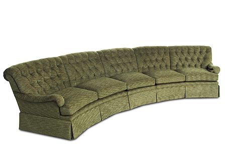 CUSTOM CURVED SECTIONAL