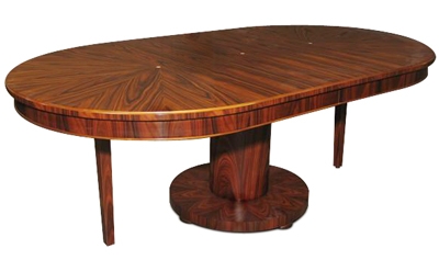 CUSTOM ROSEWOOD DINING TABLE